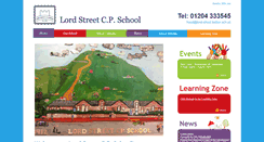 Desktop Screenshot of lordstreetprimaryschool.co.uk