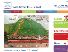 Tablet Screenshot of lordstreetprimaryschool.co.uk